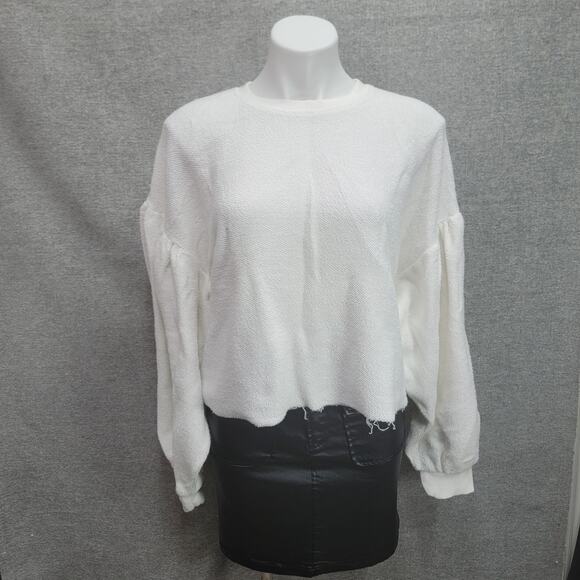 FREE PEOPLE SLEEVES LIKE THESE SWEATSHIRT, SIZE L - Picture 2 of 9